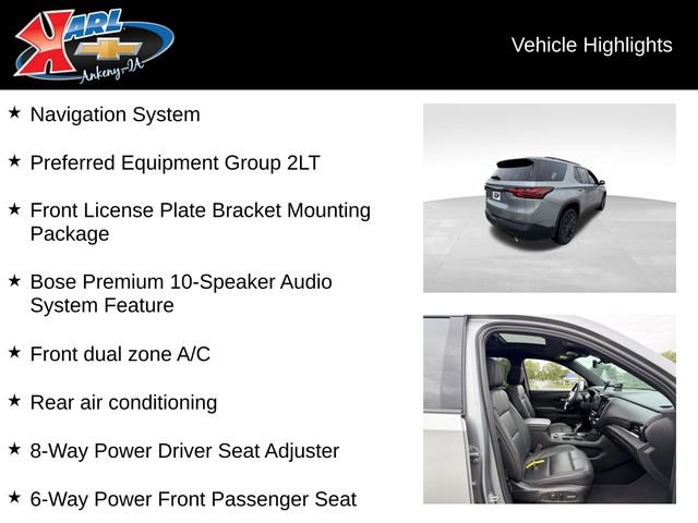Certified 2023 Chevrolet Traverse RS AWD/4WD image 2
