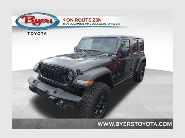 Used 2025 Jeep Wrangler Unlimited Sport S 4xe image 1