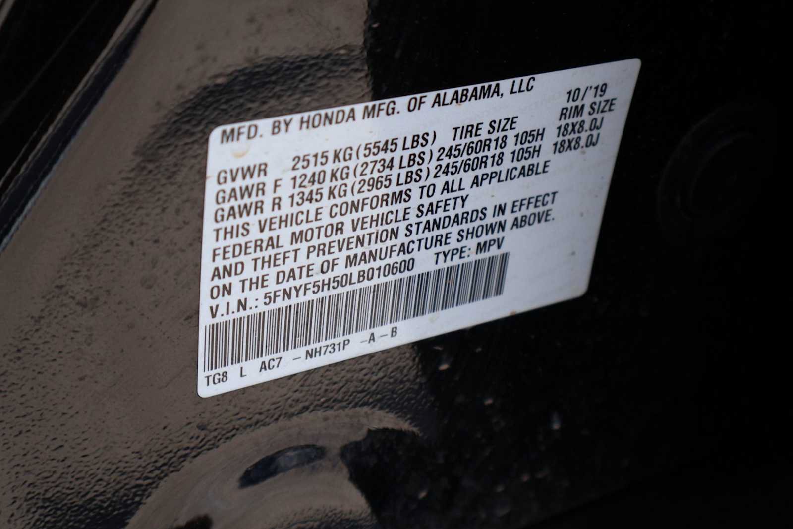 Used 2020 Honda Pilot EX-L image 21