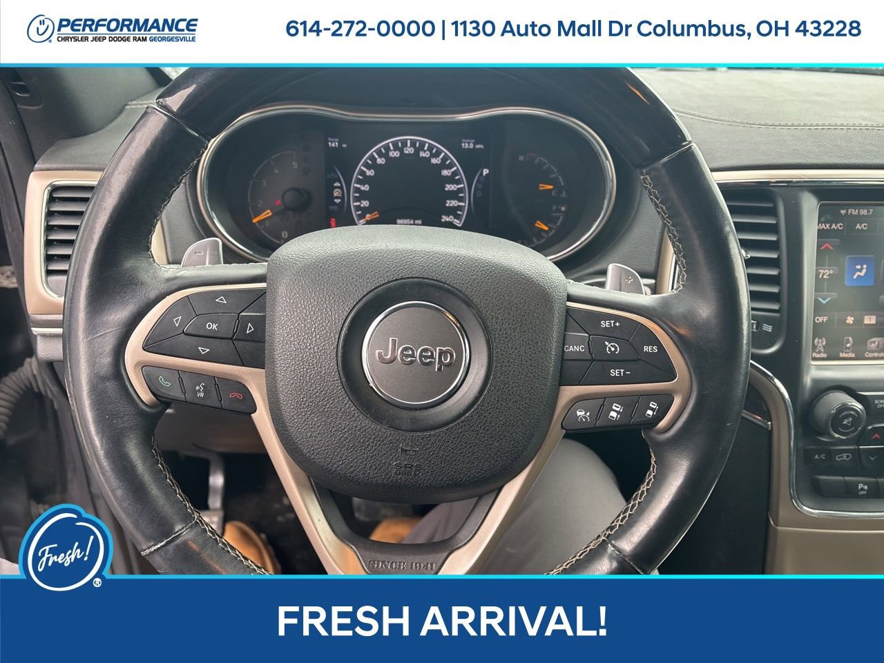 Used 2016 Jeep Grand Cherokee Overland w/ Advanced Technology Group image 21