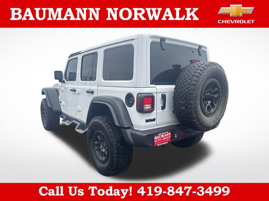 Used 2022 Jeep Wrangler Unlimited Sport AWD/4WD image 3