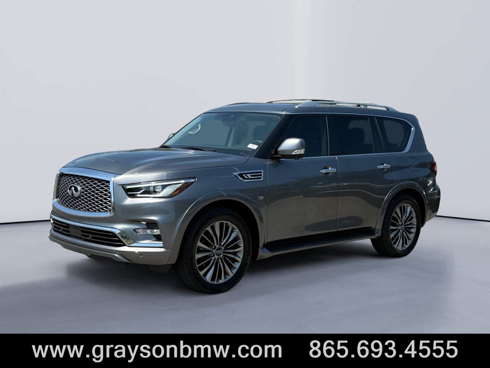 Used 2019 INFINITI QX80 Luxe w/ 22" Wheel Package AWD/4WD image 7