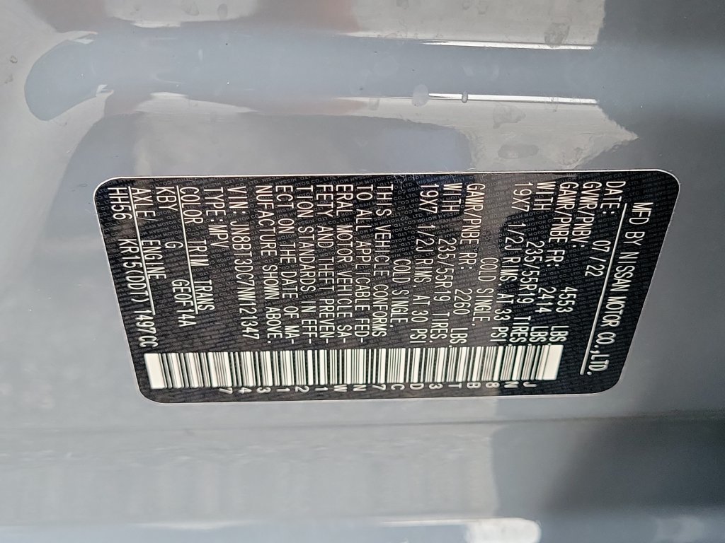 Used 2022 Nissan Rogue Platinum w/ Head-Up Display Package FWD image 30
