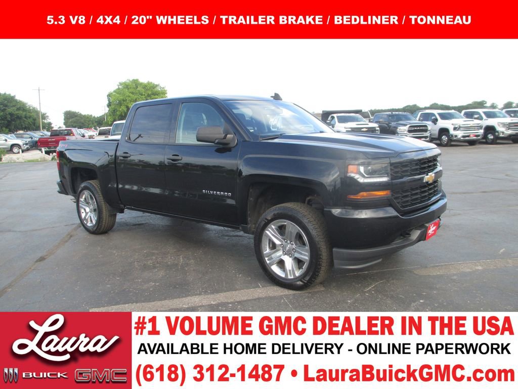 Used 2018 Chevrolet Silverado 1500 Custom w/ Custom Value Package