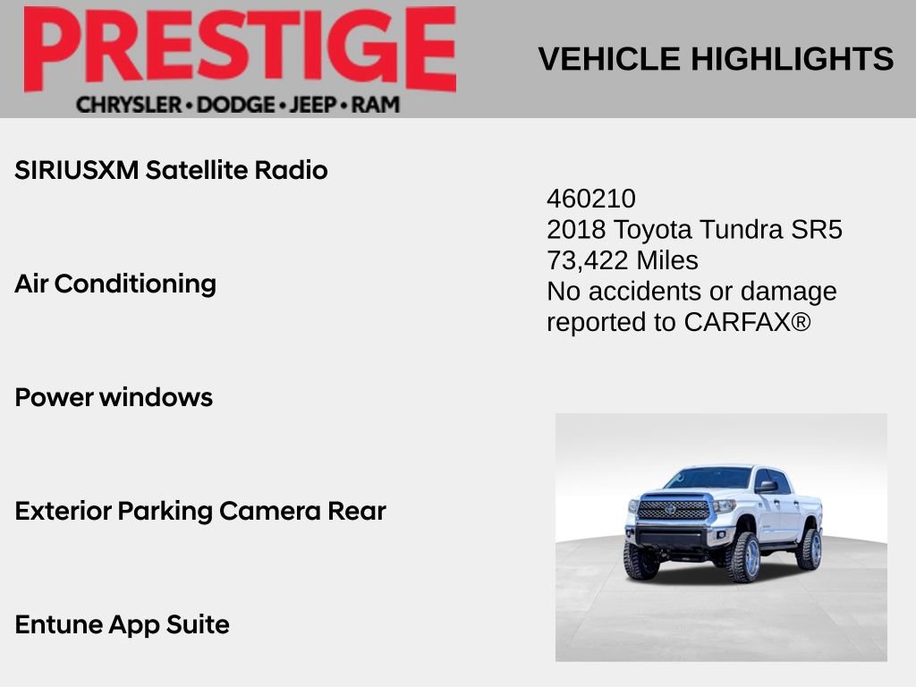 Used 2018 Toyota Tundra SR5 AWD/4WD image 2