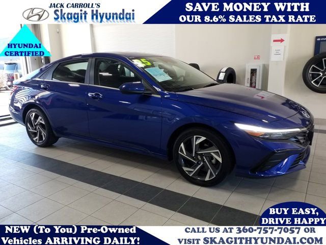 Certified 2025 Hyundai Elantra SEL w/ Cargo Package