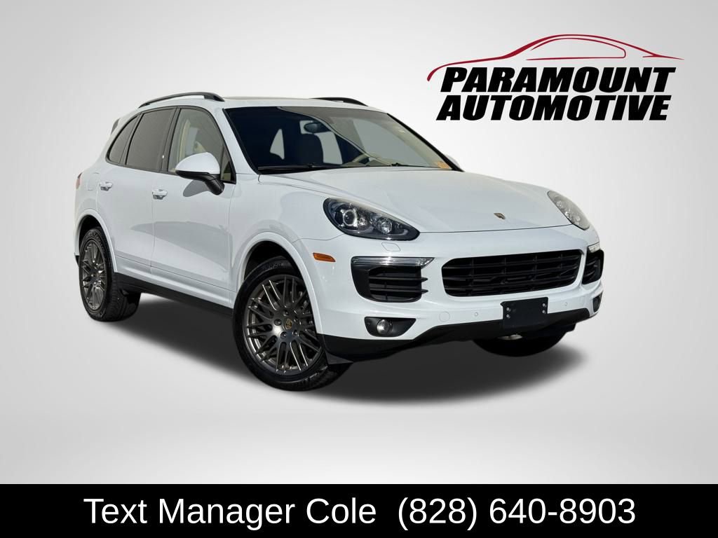 Used 2017 Porsche Cayenne Platinum Edition image 1