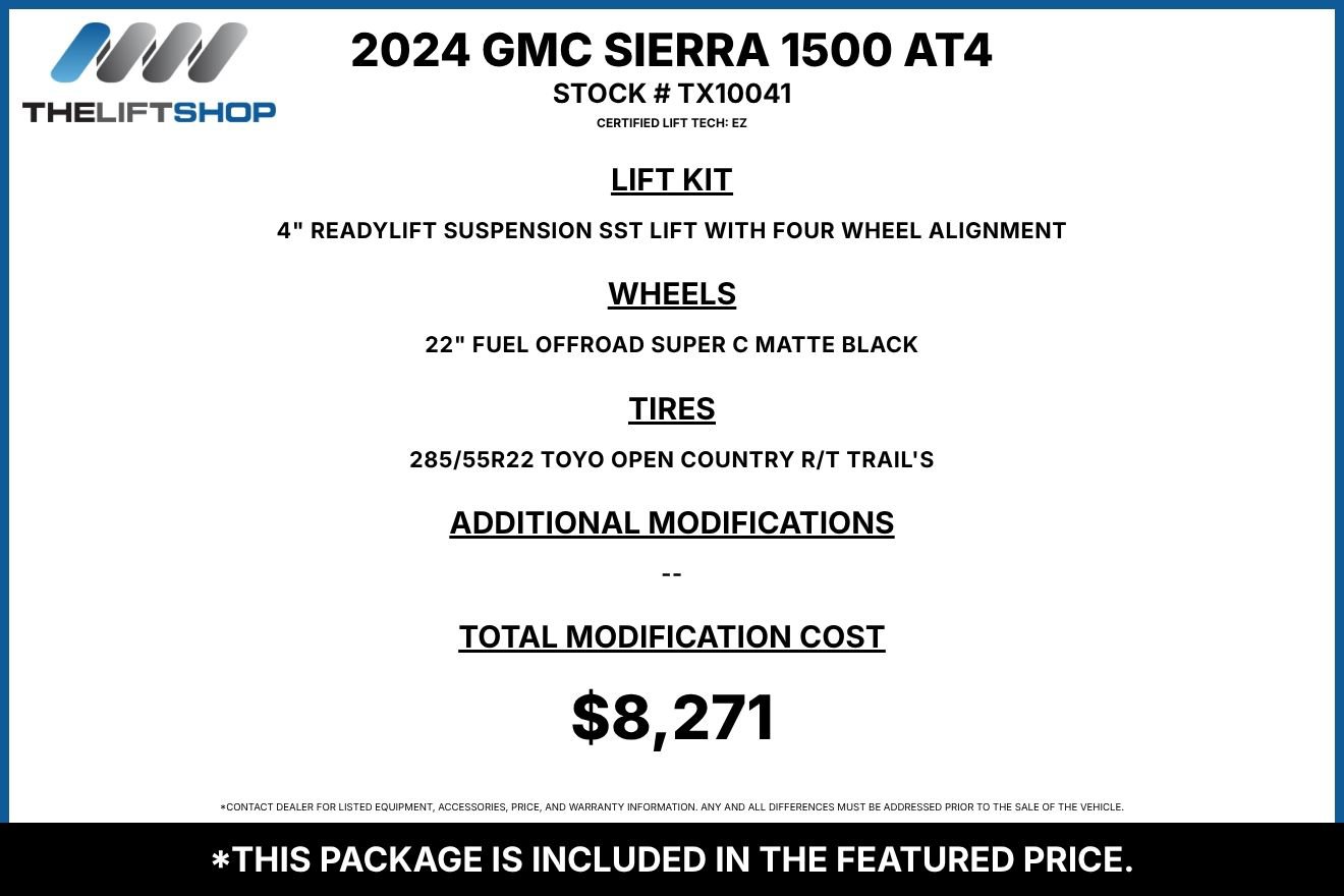 Used 2024 GMC Sierra 1500 AT4 w/ Technology Package AWD/4WD image 2