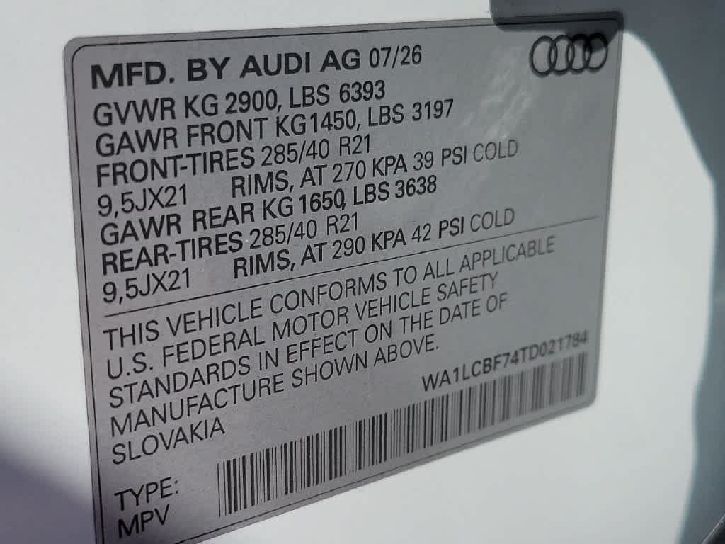 New 2026 Audi Q7 2.0T Premium Plus AWD/4WD image 29