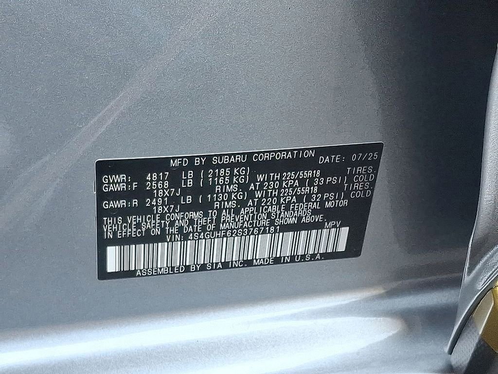 New 2025 Subaru Crosstrek 2.5i Sport w/ Crosstrek Mirror Package image 18