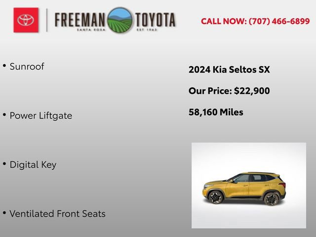 Used 2024 Kia Seltos SX w/ SX Sunroof Package image 9