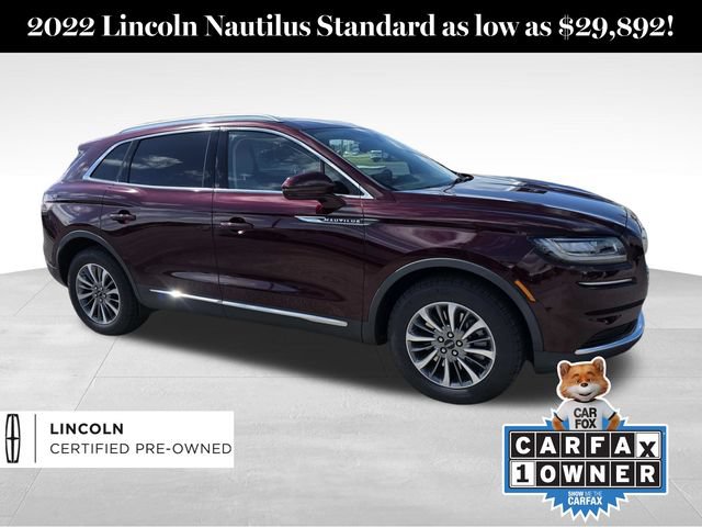 Certified 2022 Lincoln Nautilus FWD w/ Premium Package 360° Tour