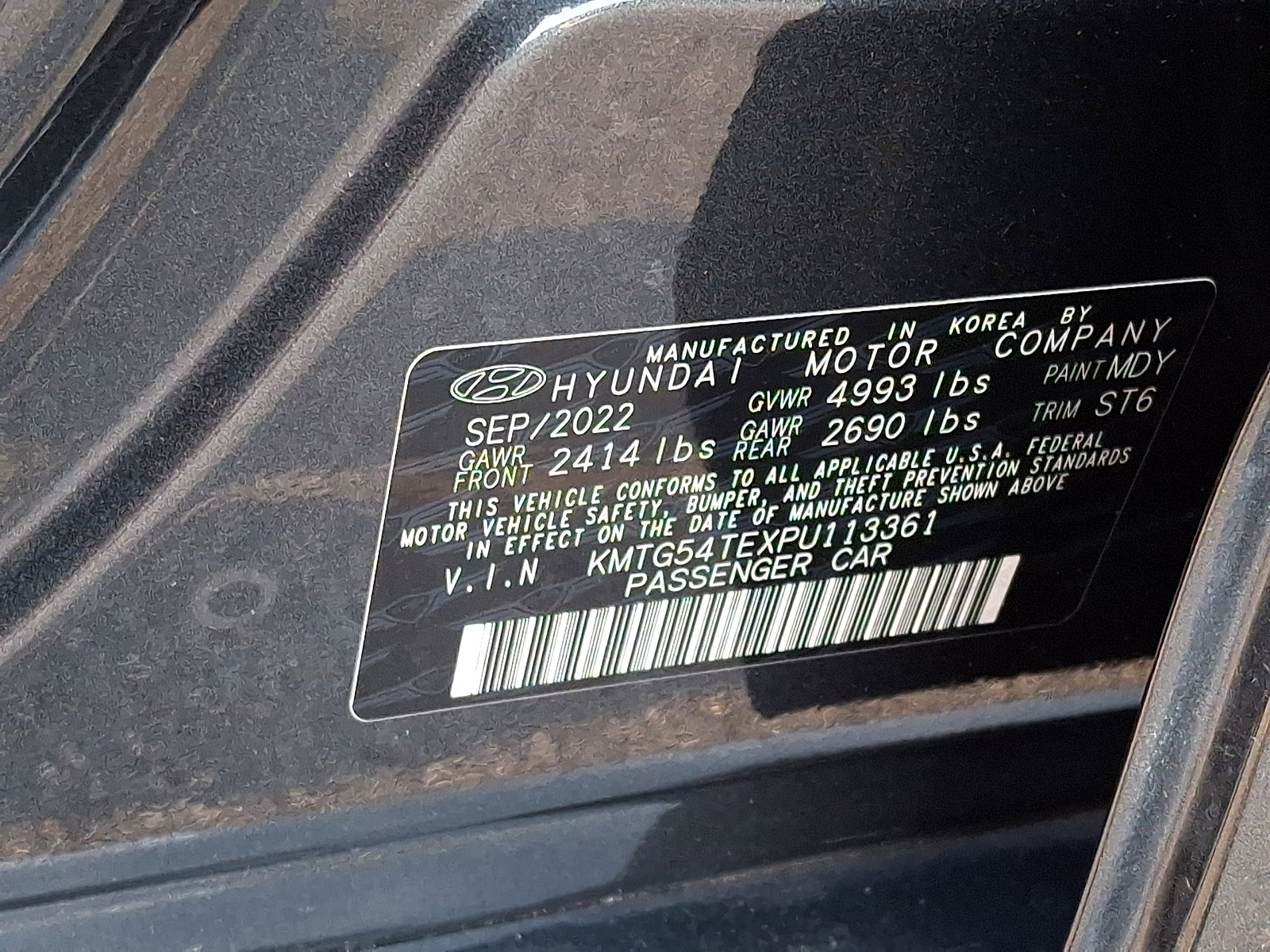 Certified 2023 Genesis G70 3.3T w/ Sport Prestige Package image 29