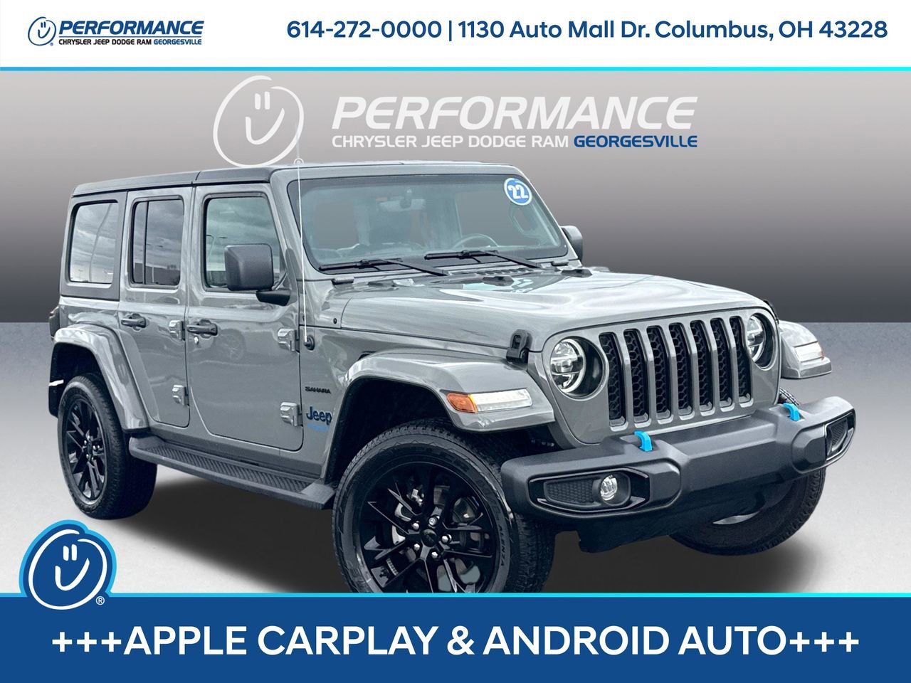 Used 2022 Jeep Wrangler Unlimited Sahara w/ Cold Weather Group