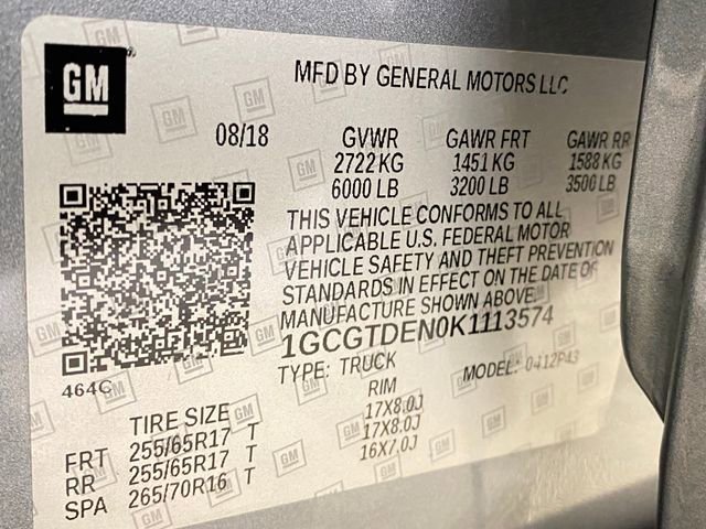 Certified 2019 Chevrolet Colorado Z71 image 31