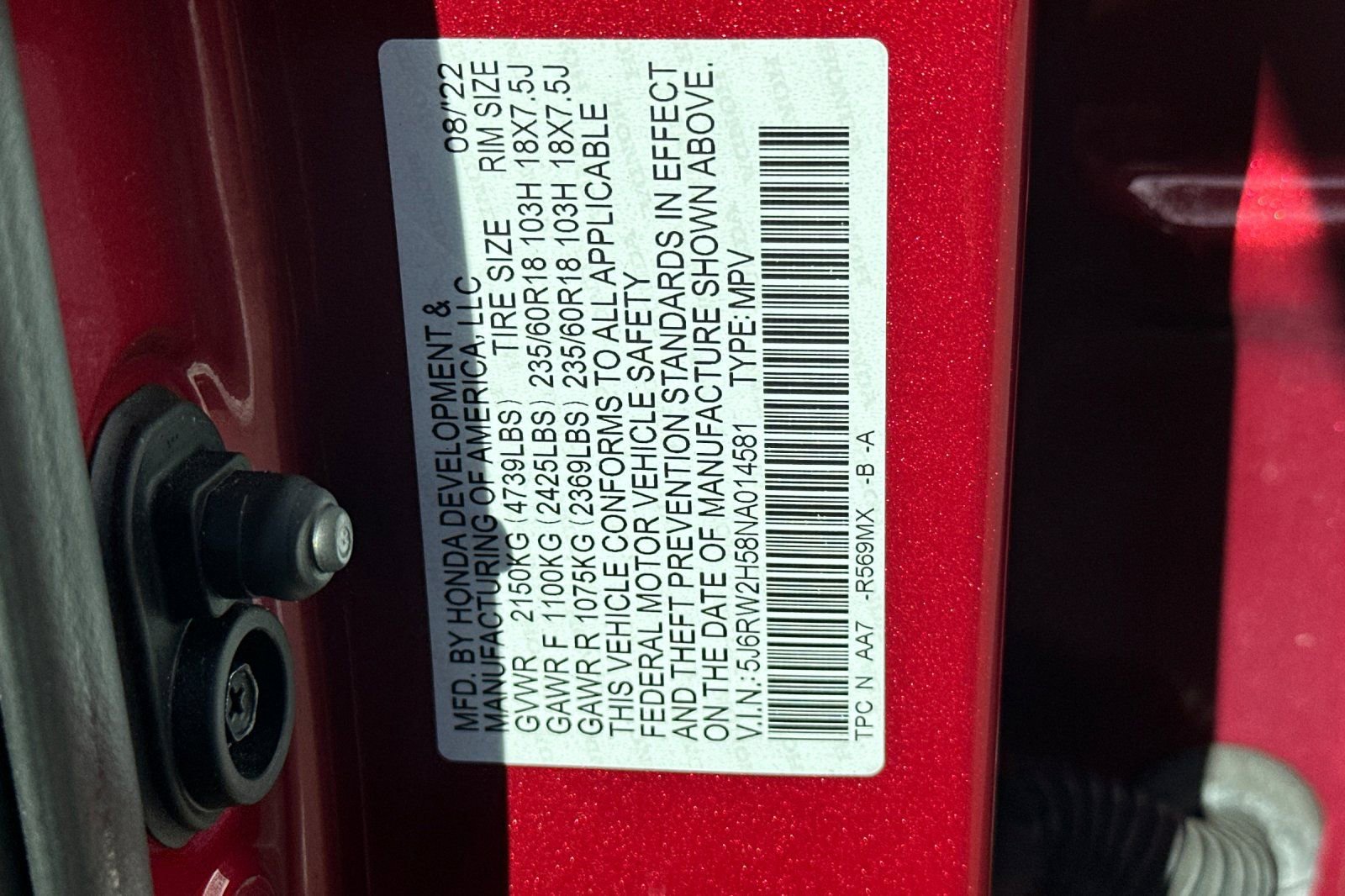 Used 2022 Honda CR-V EX image 30