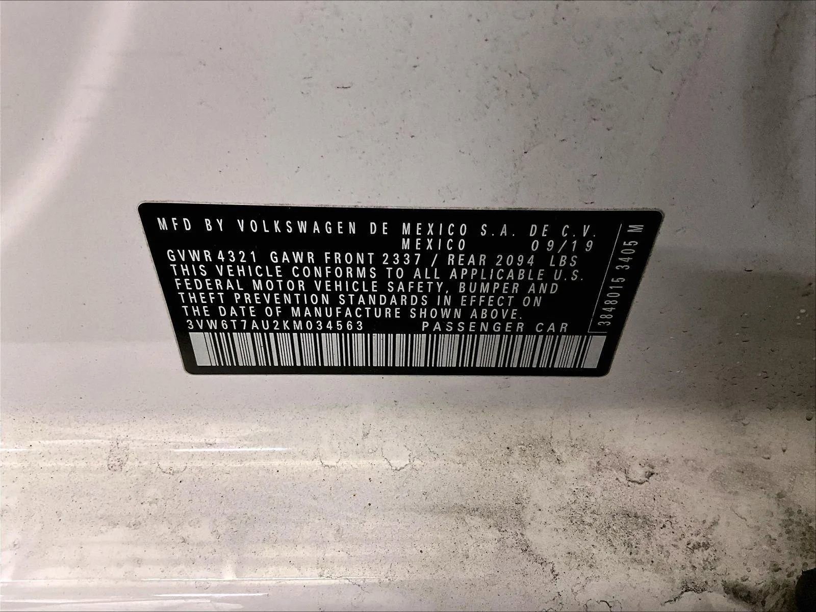Used 2019 Volkswagen GTI SE FWD image 32