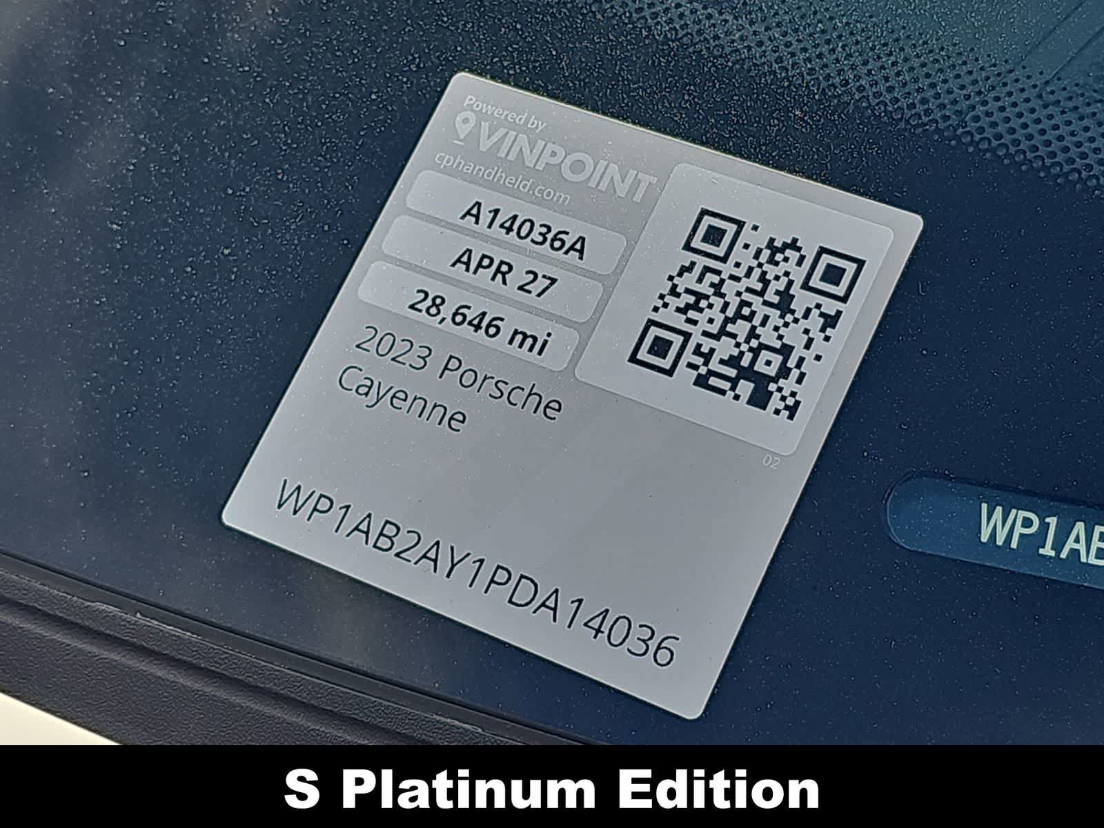 Used 2023 Porsche Cayenne S Platinum w/ Premium Package Plus AWD/4WD image 25