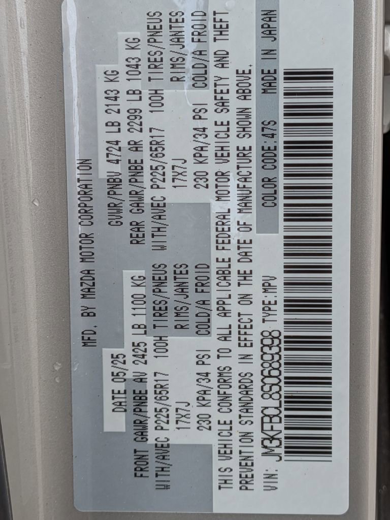 Used 2025 MAZDA CX-5 AWD 2.5 S w/ Preferred Package image 30