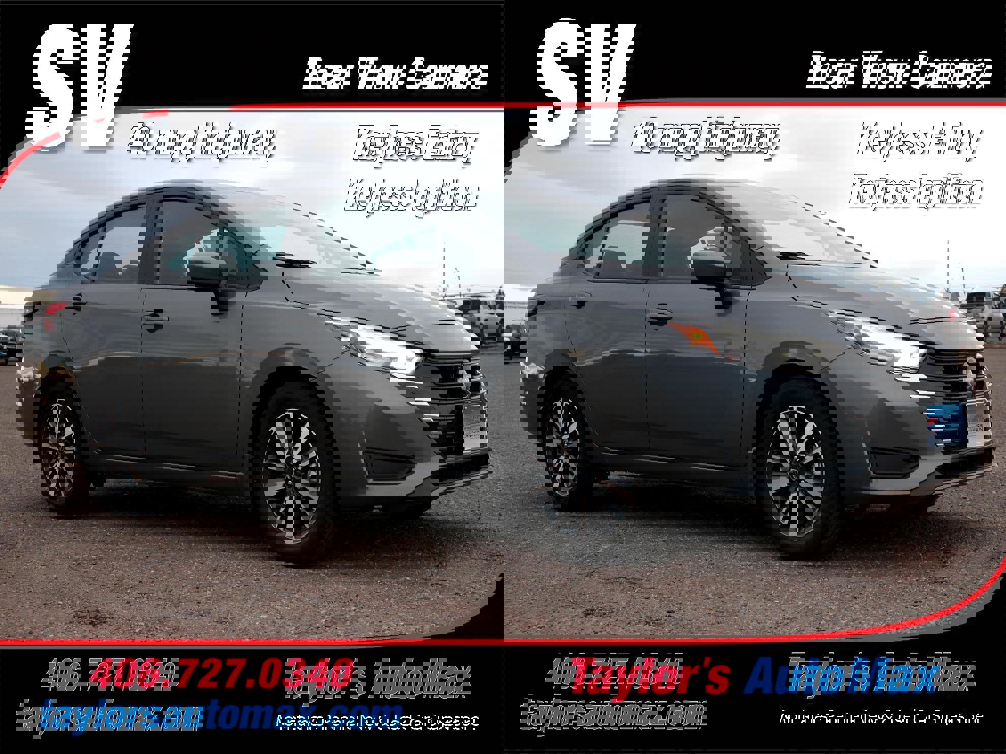 New 2025 Nissan Versa SV w/ Trunk Package image 1