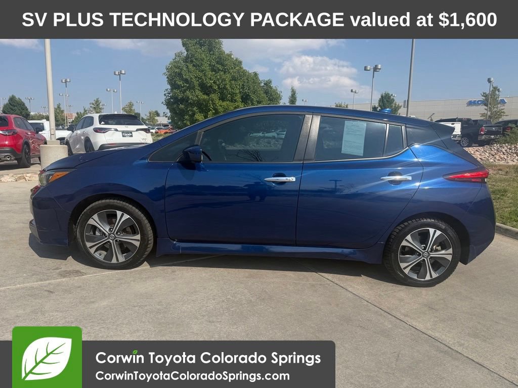 Used 2021 Nissan Leaf SV Plus w/ SV Plus Technology Package FWD image 4