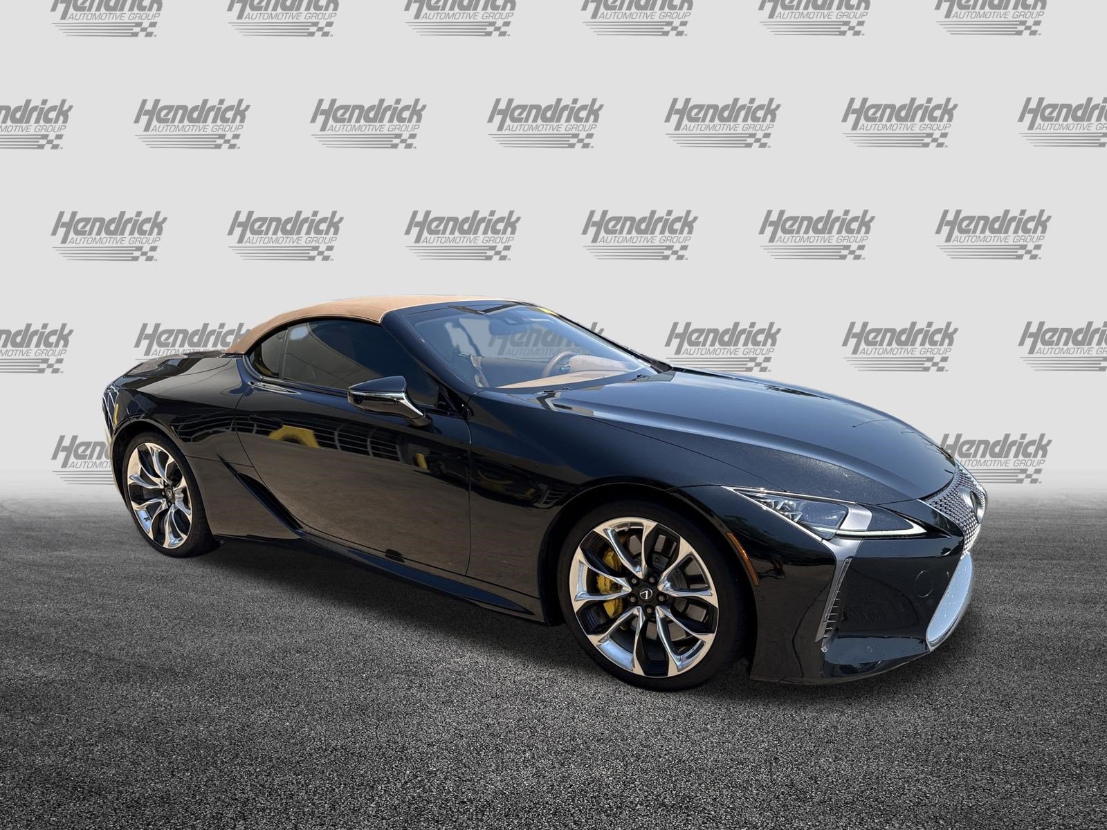 Certified 2021 Lexus LC 500 Convertible w/ Touring Package RWD image 2