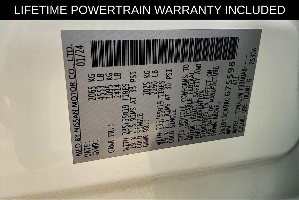 Used 2024 Nissan Rogue SL w/ SL Premium Package image 39