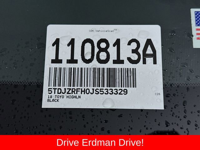 Certified 2018 Toyota Highlander XLE w/ Carpet Mat Package (TMS) image 31