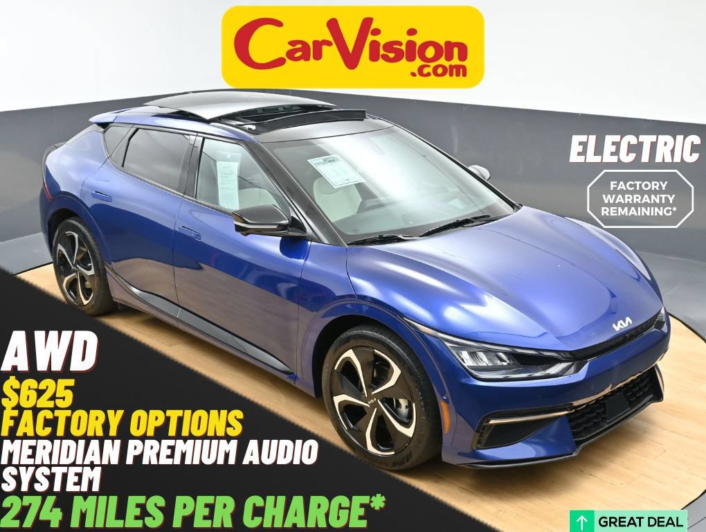Used 2022 Kia EV6 GT-Line w/ GT-Line White Seat Package
