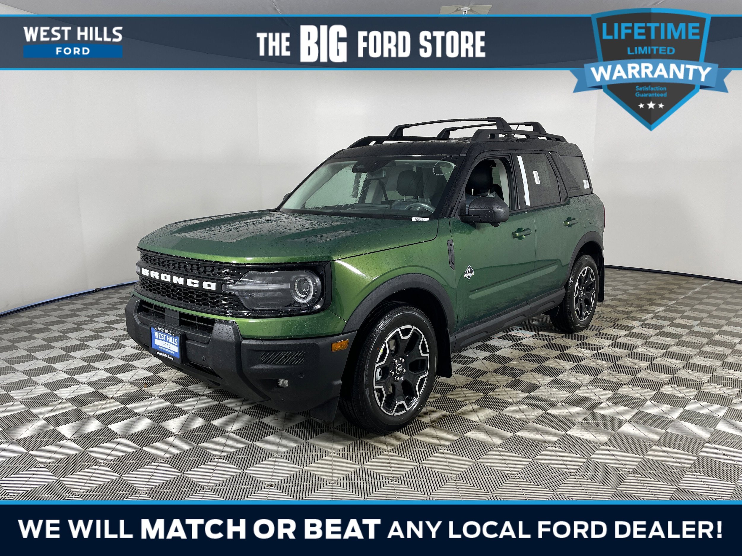 New 2025 Ford Bronco Sport Outer Banks w/ Outer Banks Tech Package+