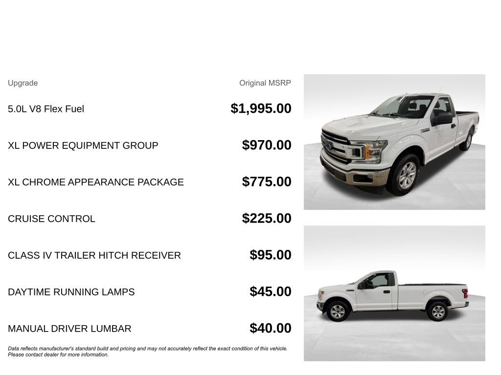 Used 2019 Ford F150 XL w/ XL Power Equipment Group RWD image 5