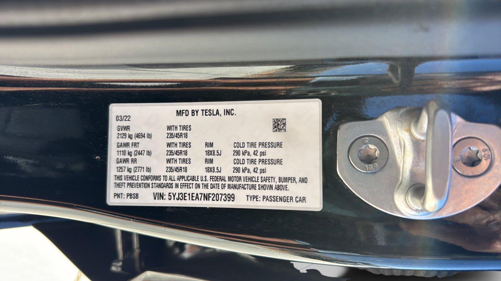 Used 2022 Tesla Model 3 RWD image 29
