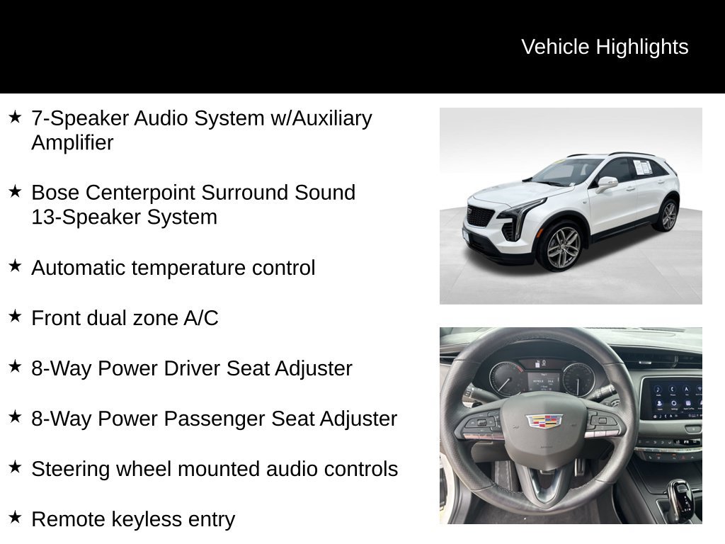 Certified 2023 Cadillac XT4 Sport w/ Sun And Sound Package AWD/4WD image 16