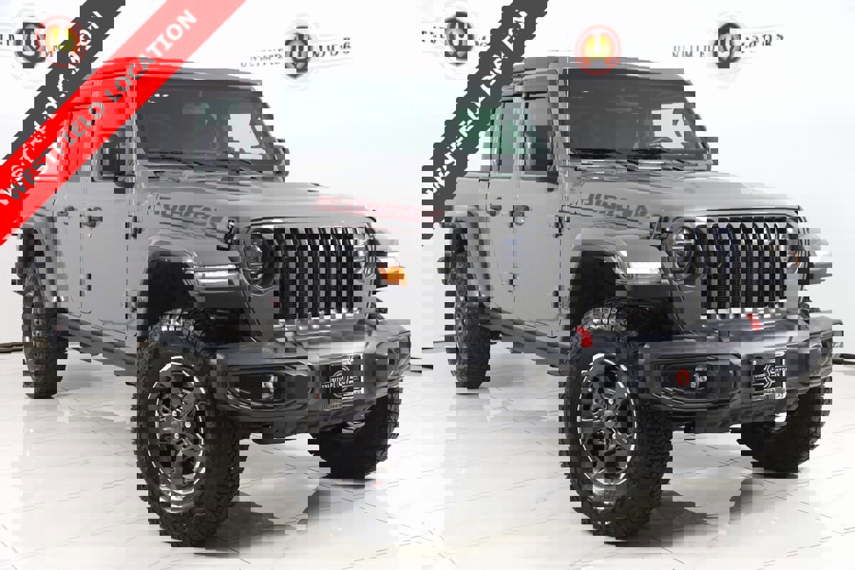 Used 2021 Jeep Gladiator Rubicon w/ LED Lighting Group image 1