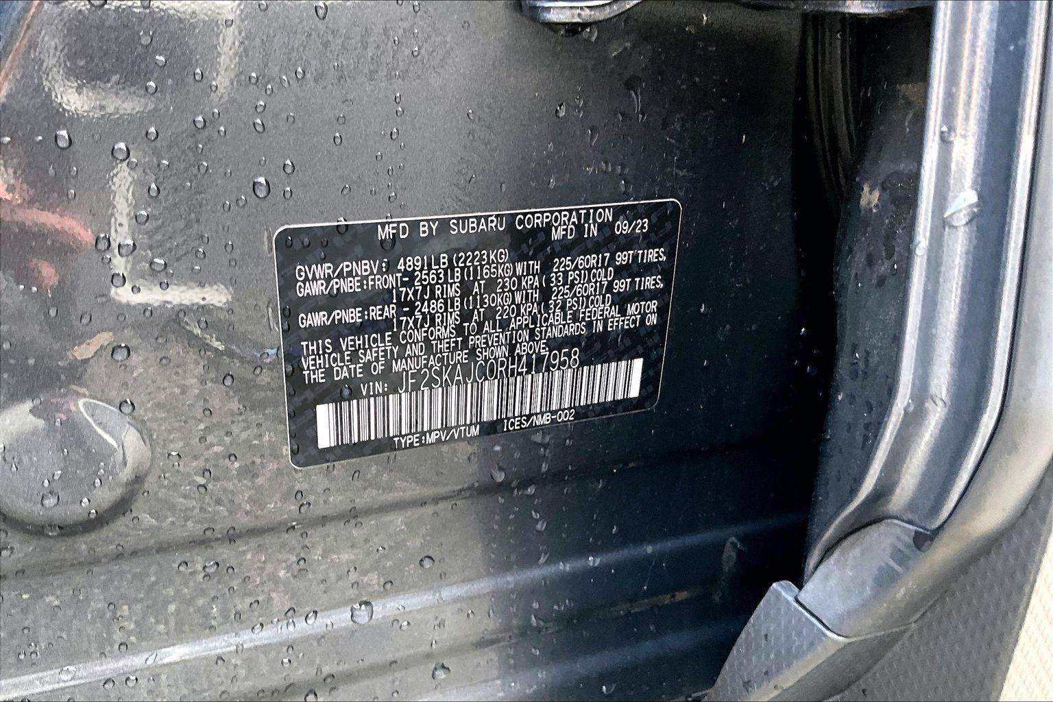 Used 2024 Subaru Forester Wilderness AWD/4WD image 35