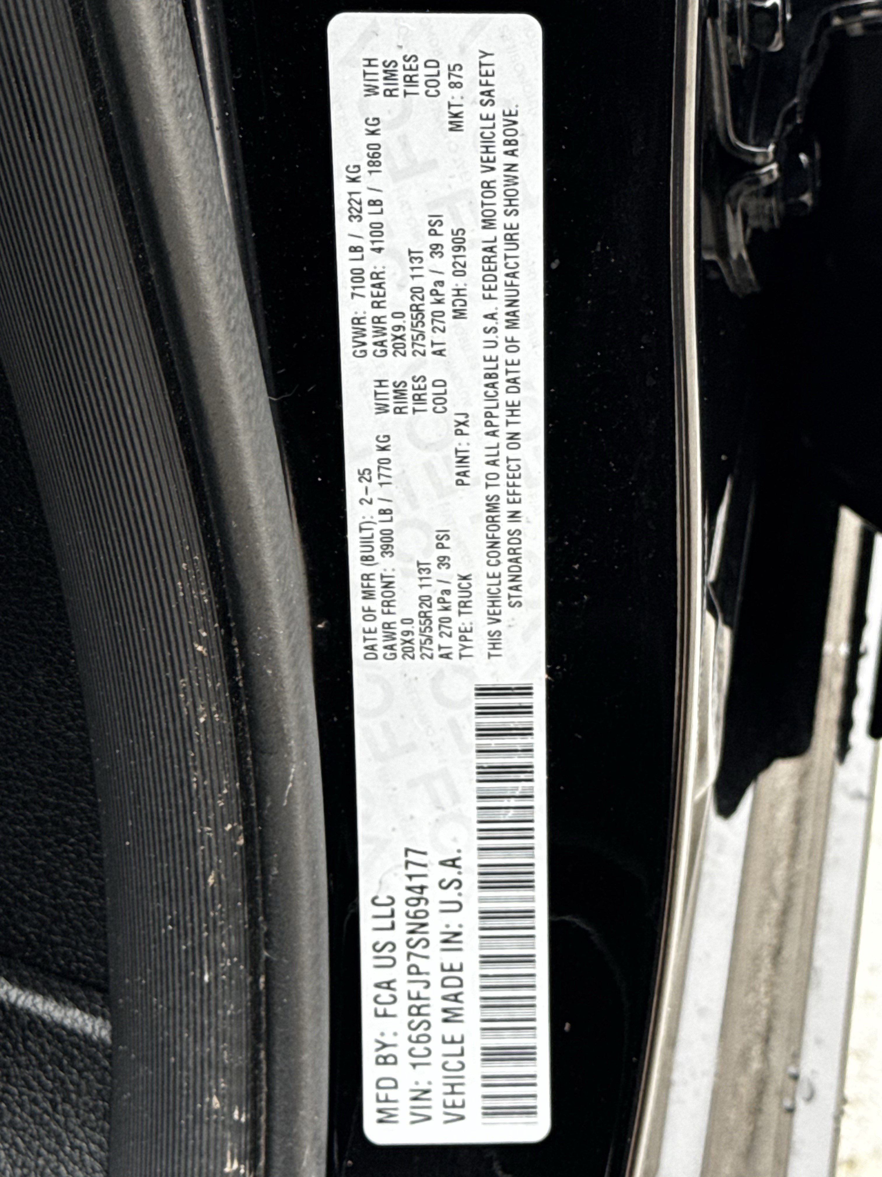 Used 2025 RAM 1500 Laramie w/ Sport Appearance Package image 36