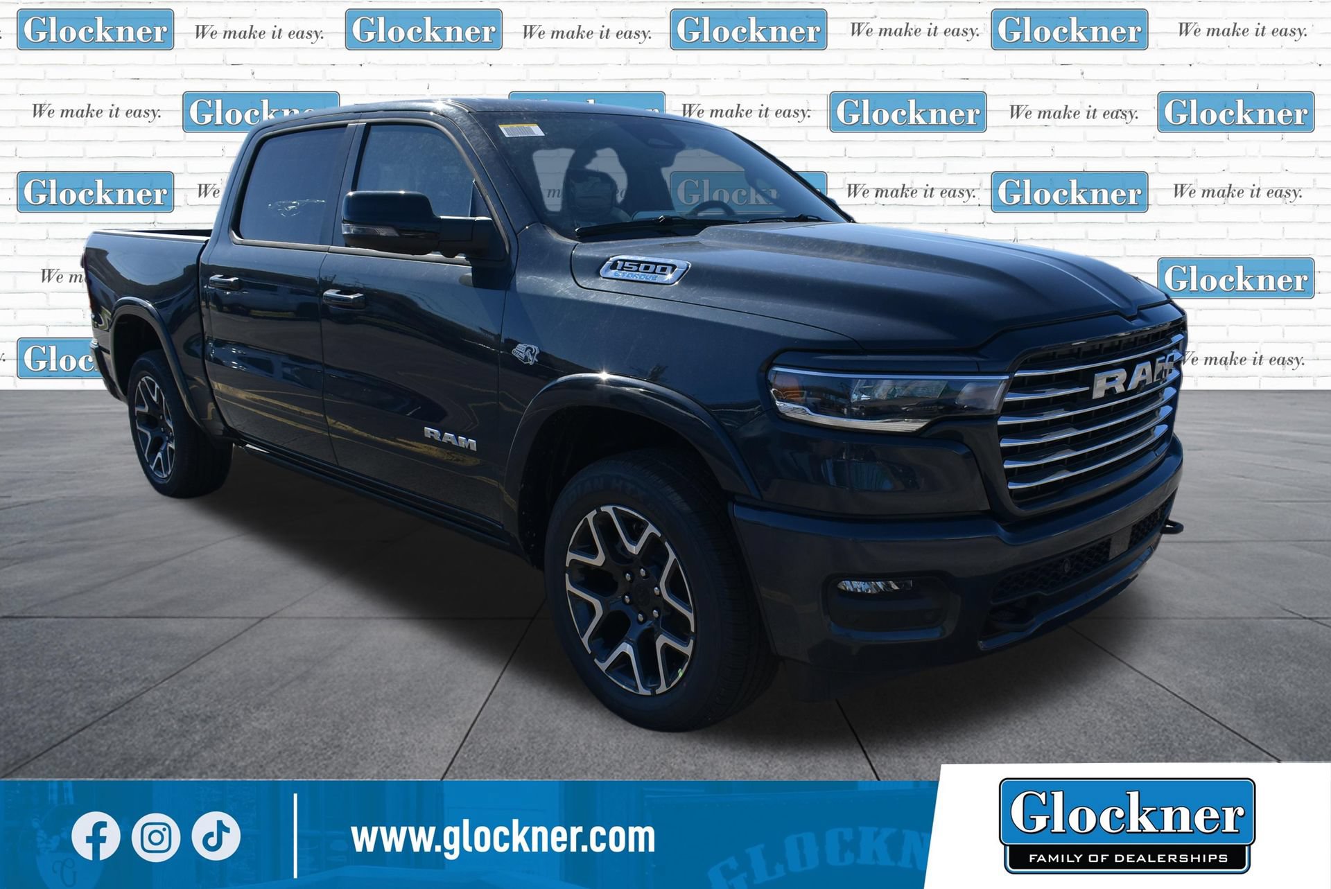 New 2026 RAM 1500 Laramie w/ Advanced Safety Group II AWD/4WD image 3