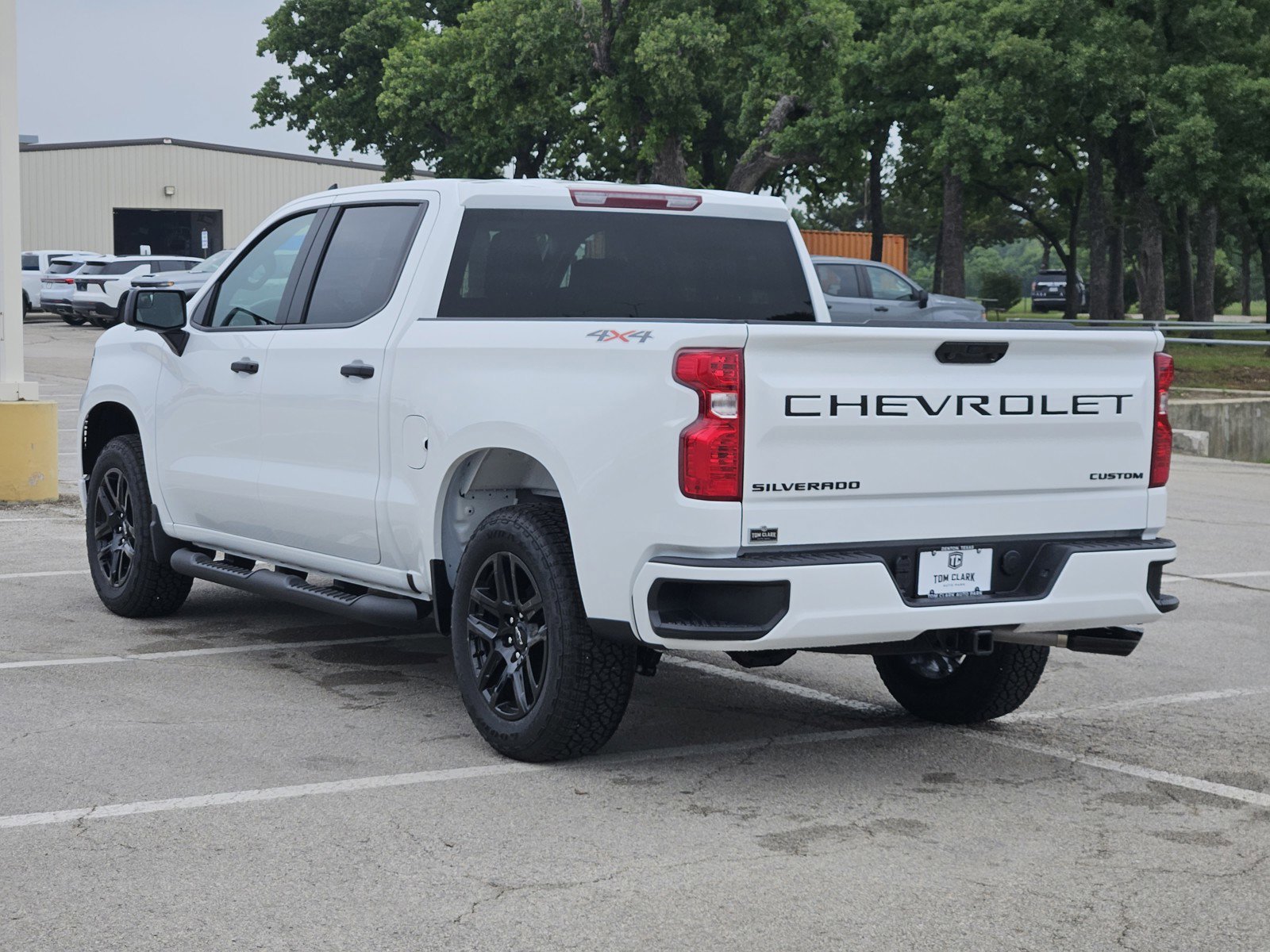 New 2026 Chevrolet Silverado 1500 Custom w/ Turbomax Blackout Package AWD/4WD image 4