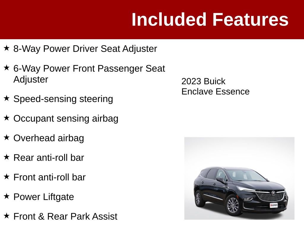Used 2023 Buick Enclave Essence AWD/4WD image 4