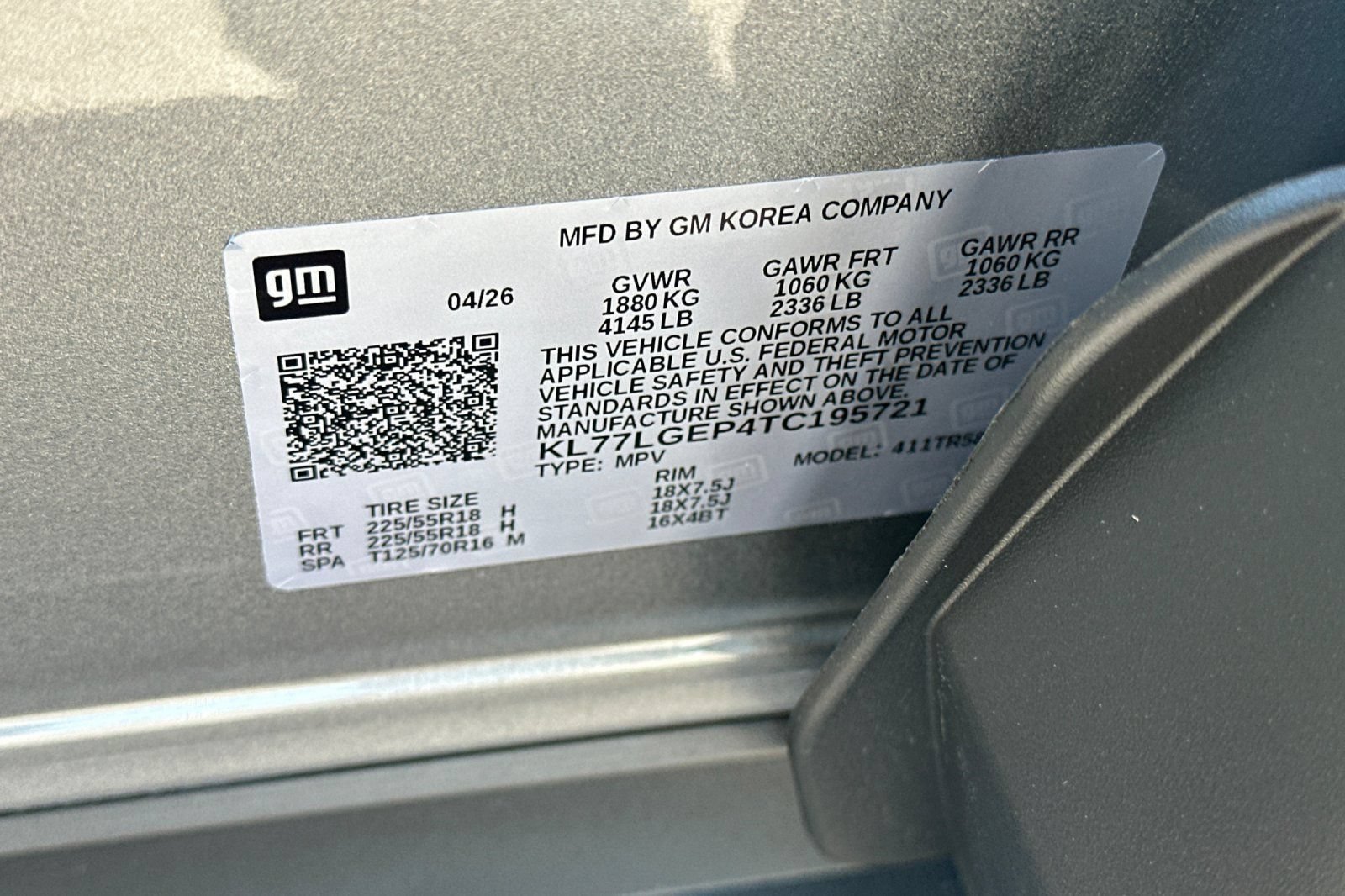 New 2026 Chevrolet Trax RS w/ Sunroof Package FWD image 26