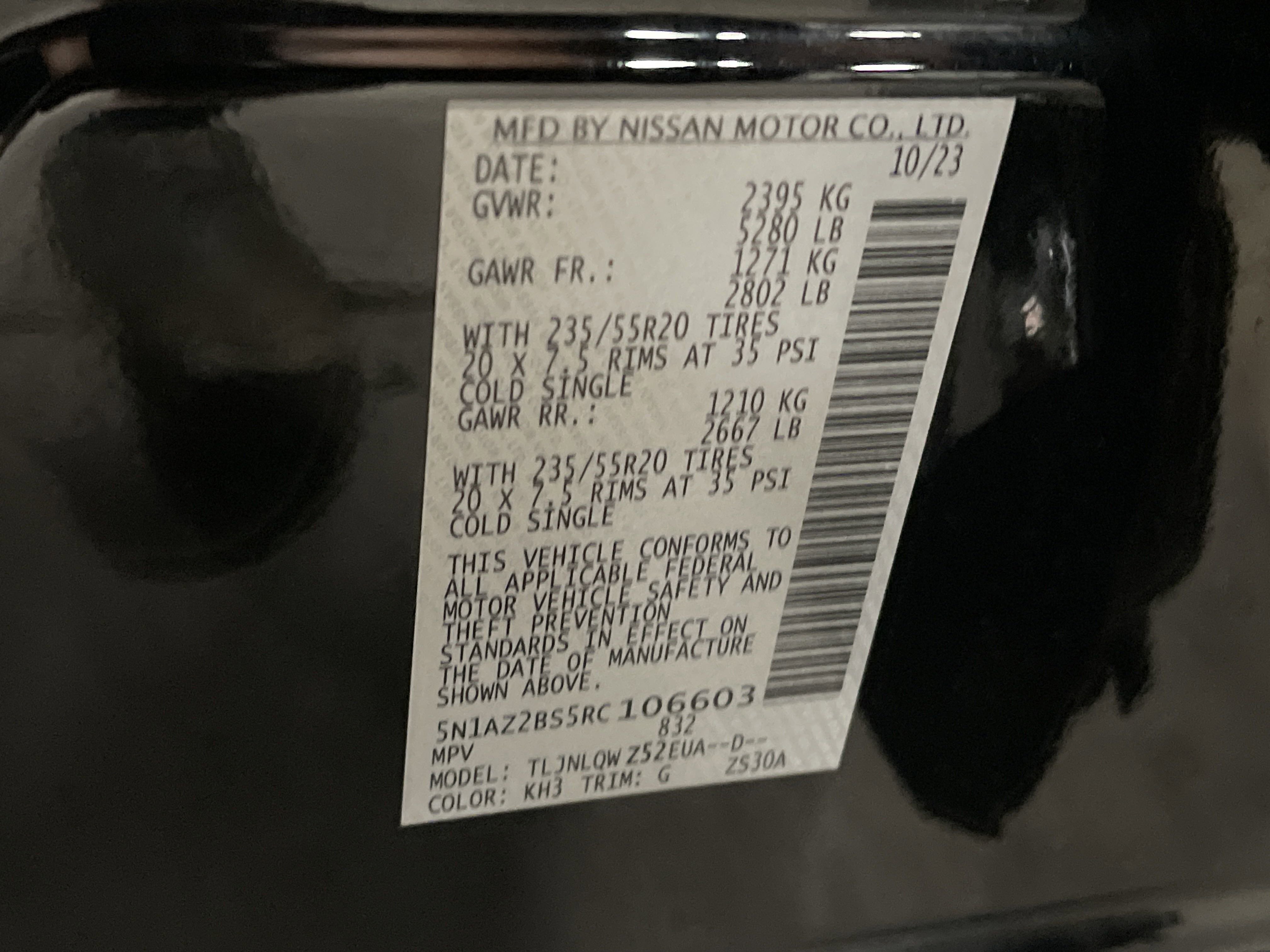 Used 2024 Nissan Murano SV w/ SV Midnight Edition Package image 27