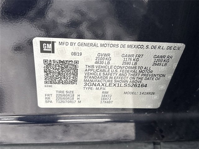 Certified 2020 Chevrolet Equinox LT image 32