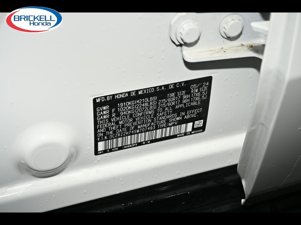 Used 2025 Honda HR-V EX-L image 39