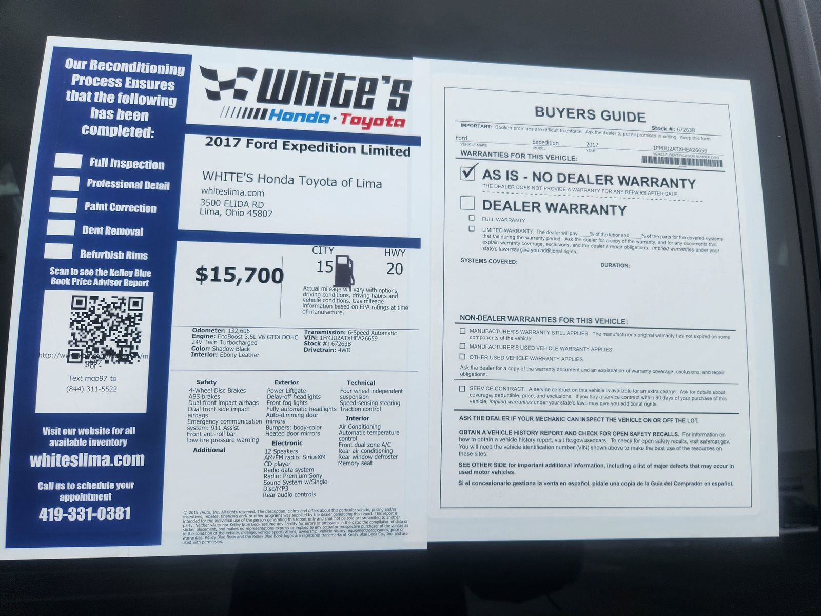 Used 2017 Ford Expedition Limited image 11