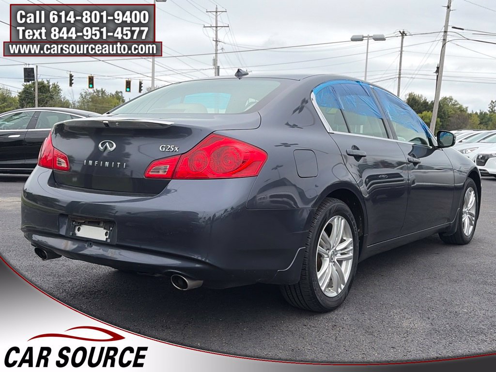 Used 2011 INFINITI G25 x w/ Moonroof Pkg AWD/4WD image 5