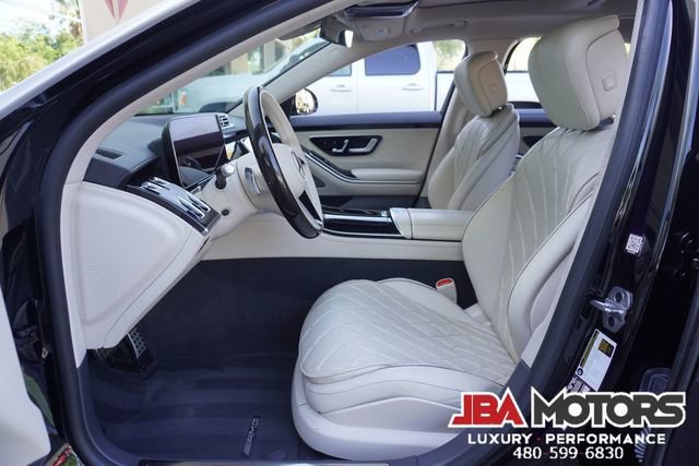 Used 2021 Mercedes-Benz S 580 4MATIC Sedan w/ AMG Line image 89