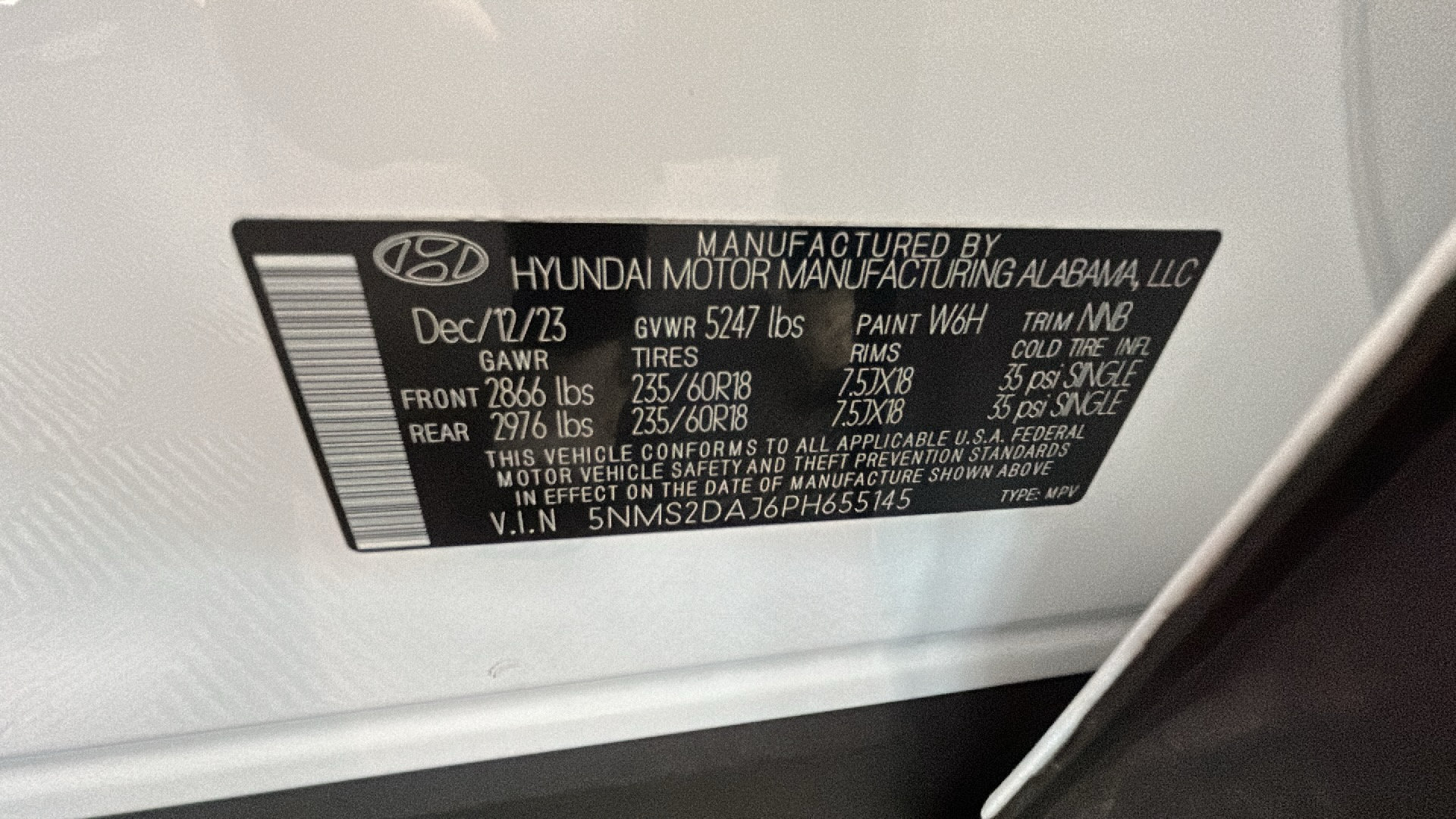 Certified 2023 Hyundai Santa Fe SEL AWD/4WD image 13