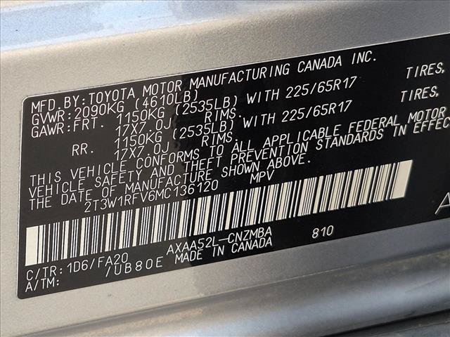 Used 2021 Toyota RAV4 XLE w/ Convenience Package FWD image 22