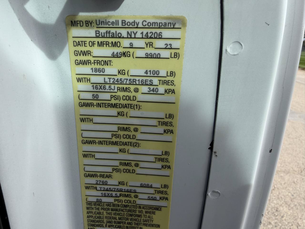 Used 2023 Chevrolet Express 3500 w/ Power Convenience Package RWD image 21