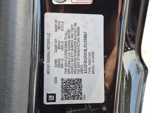 Used 2020 Chevrolet Camaro LS RWD image 23